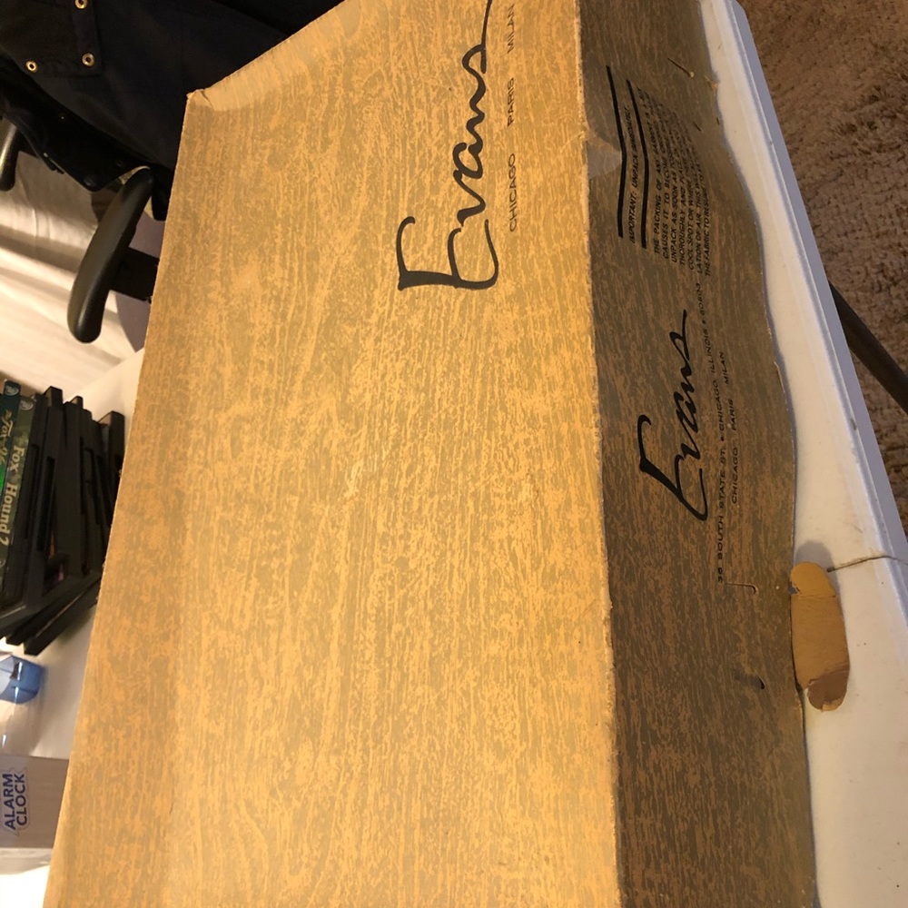 Evans mink in original box